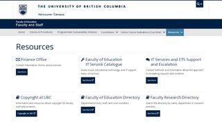 
                            3. Resources | Faculty and Staff | Faculty of Education
