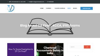 
                            6. Resources for CA Final & ACCA | VG Learning Destination