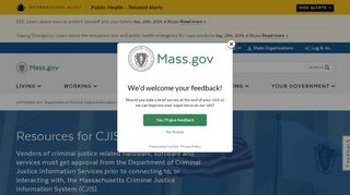 
                            9. Resources for CJIS Vendors | Mass.gov