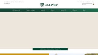 
                            6. Resources for Current Students - Cal Poly