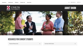 
                            3. Resources for Current Students | Union University, a Christian College ...
