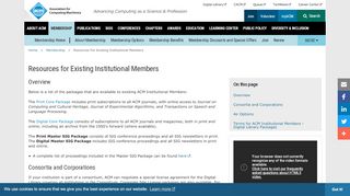 
                            7. Resources for Existing Institutional Members