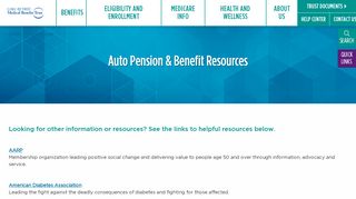 
                            4. Resources - UAW Retiree Medical Benefits Trust