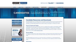 
                            6. Resources/Downloads - North Bridge Staffing Group