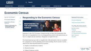
                            3. Responding to the Economic Census - Census Bureau