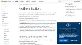 
                            3. REST API Authentication Guide | Kinvey