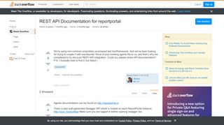 
                            2. REST API Documentation for reportportal - Stack Overflow