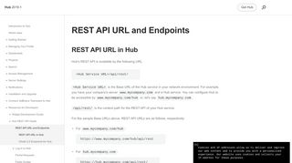 
                            6. REST API URL and Endpoints - Help | Hub - JetBrains