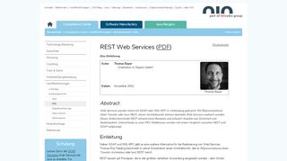 
                            8. REST Web Services - Einführung u. Vergleich mit SOAP