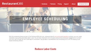 
                            6. Restaurant Labor Scheduling Software | Restaurant365