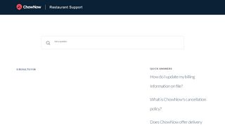 
                            7. Restaurant Search - support.chownow.com