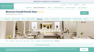 
                            6. Restaurants in Mallorca | Iberostar Grand Portals Nous