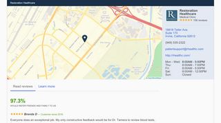 
                            6. Restoration Healthcare | Irvine, California - Demandforce
