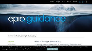 
                            5. Restructuring & Bankruptcy | Epiq