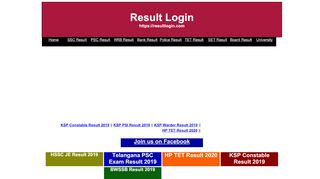 
                            4. Result Login » Latest Jobs Result, Sarkari ... - Result Login