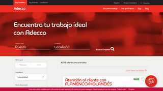 
                            4. Resultados de la búsqueda - Adecco