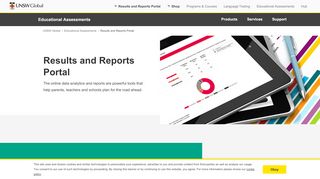 
                            4. Results and Reports Portal - UNSW Global