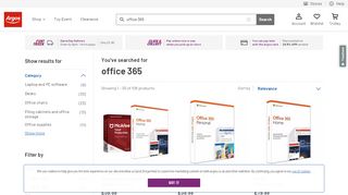 
                            1. Results for office 365 - argos.co.uk