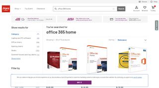 
                            3. Results for office 365 home - Argos