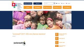 
                            7. Results of the Juniorwahl 2017 - DISDH