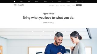 
                            4. Retail - Jobs at Apple