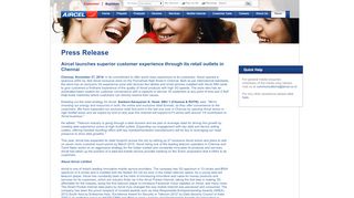 
                            4. Retail Outlets - Aircel