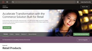 
                            8. Retail Solutions - Retail Cloud | Oracle