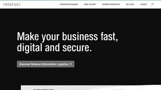 
                            3. Retarus - Leading platform for Email, Fax, SMS, EDI ...