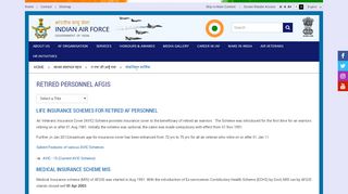 
                            4. Retired Personnel AFGIS | Indian Air Force | Government of ...