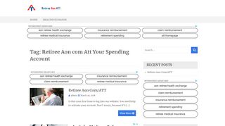 
                            9. Retiree Aon com Att Your Spending Account | …