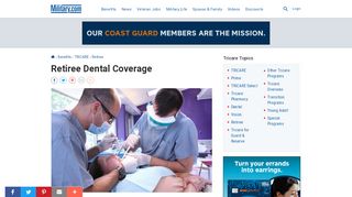                               8. Retiree Dental Coverage | Military.com