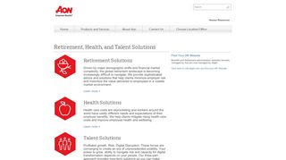 
                            7. Retirement, Health, and Talent Solutions | Aon - Aon Hewitt