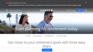 
                            8. Retirement | Online Investing | Chase.com