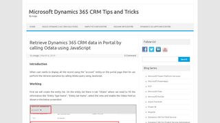
                            6. Retrieve Dynamics 365 CRM data in Portal by calling Odata ...