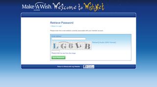 
                            6. Retrieve Password - WishNet Login