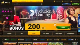 
                            6. Retro Slots Online in ArgoCasino.com