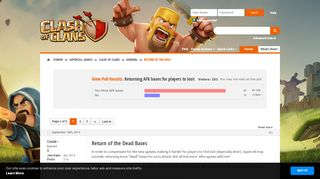 
                            2. Return of the AFKs - Supercell Community Forums