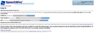 
                            8. Return to home page - SpeechWire Tournament Services