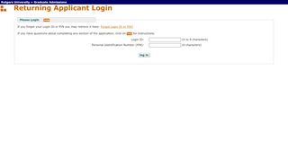 
                            4. Returning Applicant Login - Admission Services - Rutgers ...