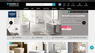 
                            8. REUTER - Online Shop für Badezimmer, Leuchten und Möbel