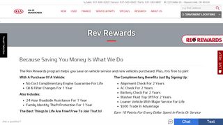 
                            9. Rev Rewards | Kia of Beavercreek