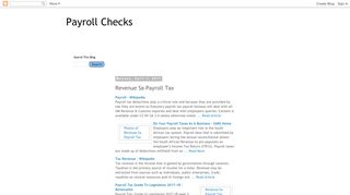 
                            6. Revenue Sa Payroll Tax - Payroll Checks