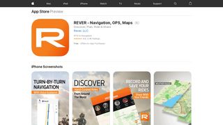 
                            8. REVER - Navigation, GPS, Maps on the App Store