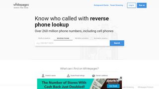 
                            5. Reverse Phone Lookup | Phone Number Lookup | Whitepages