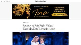 
                            9. Review: A Fair Fight Makes 'Kiss Me, Kate' Lovable Again ...