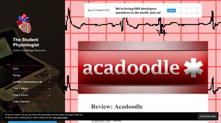 
                            2. Review: Acadoodle – The Student Physiologist