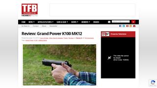
                            5. Review: Grand Power K100 MK12 - The Firearm BlogThe ...