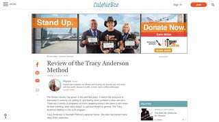 
                            9. Review of the Tracy Anderson Method | CalorieBee