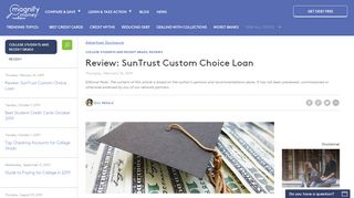 
                            5. Review: SunTrust Custom Choice Loan - MagnifyMoney