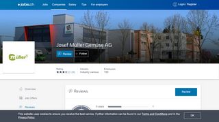 
                            7. Reviews for Josef Müller Gemüse AG – jobs.ch